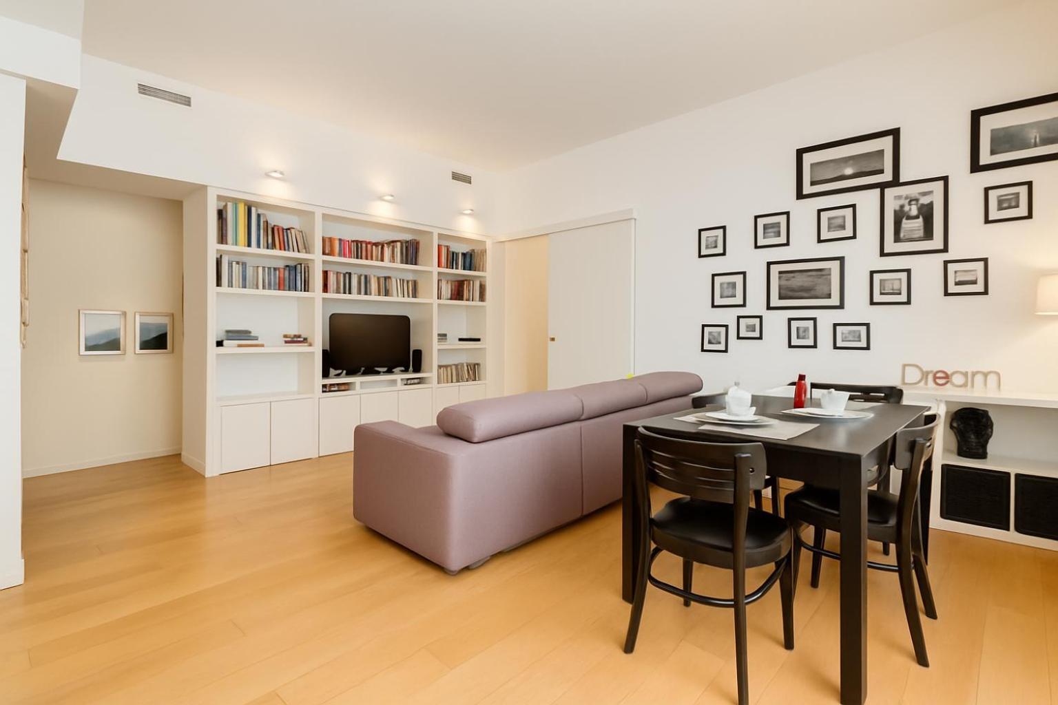Micol'S Place, Bright Apt 2 Rooms, 2 Toilets, Near Metro, 80 Mq — Photos 1