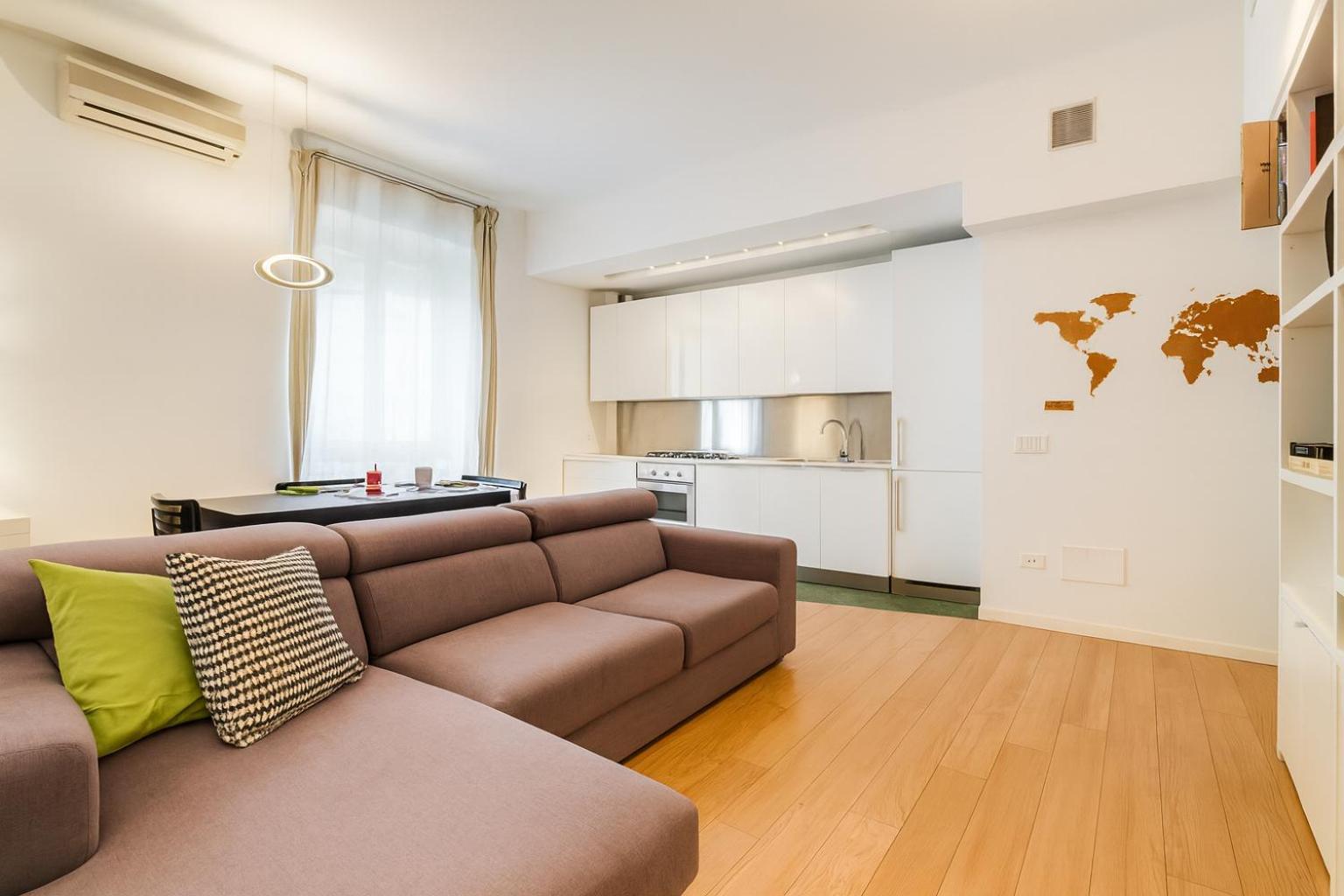 Micol'S Place, Bright Apt 2 Rooms, 2 Toilets, Near Metro, 80 Mq — Photos 3